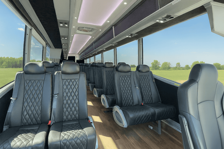 coach bus in Old Bridge